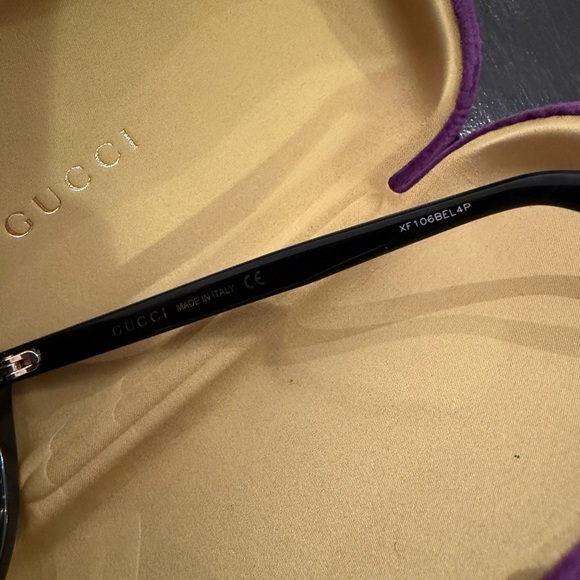 Gucci 55MM Black Sunglasses main image 4
